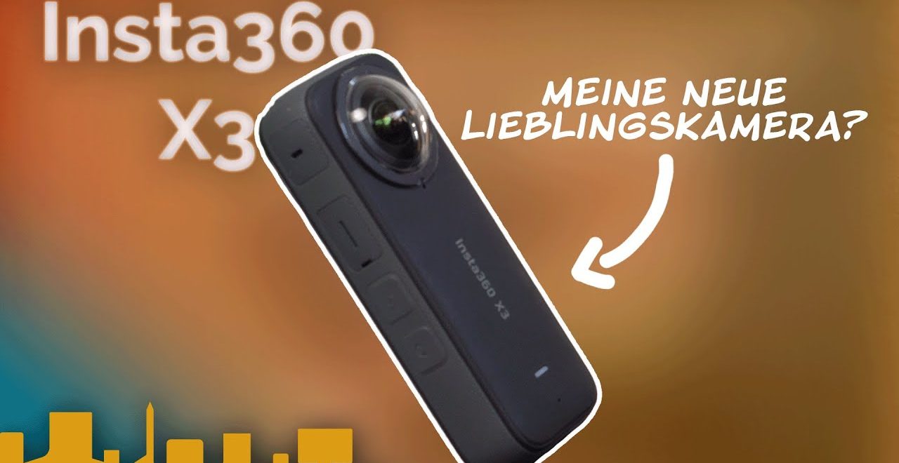 Die “immer-mit-dabei-Kamera” – Insta360 X3 Review